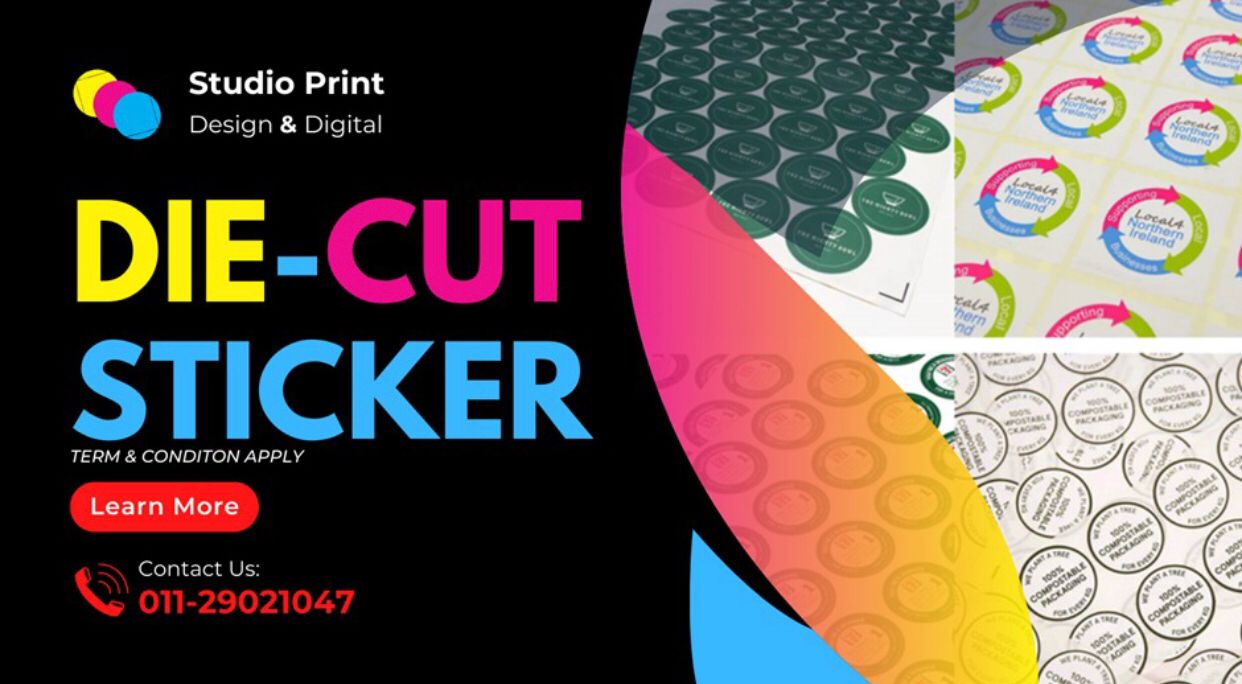 DIE CUT STICKER (CIRCLE)